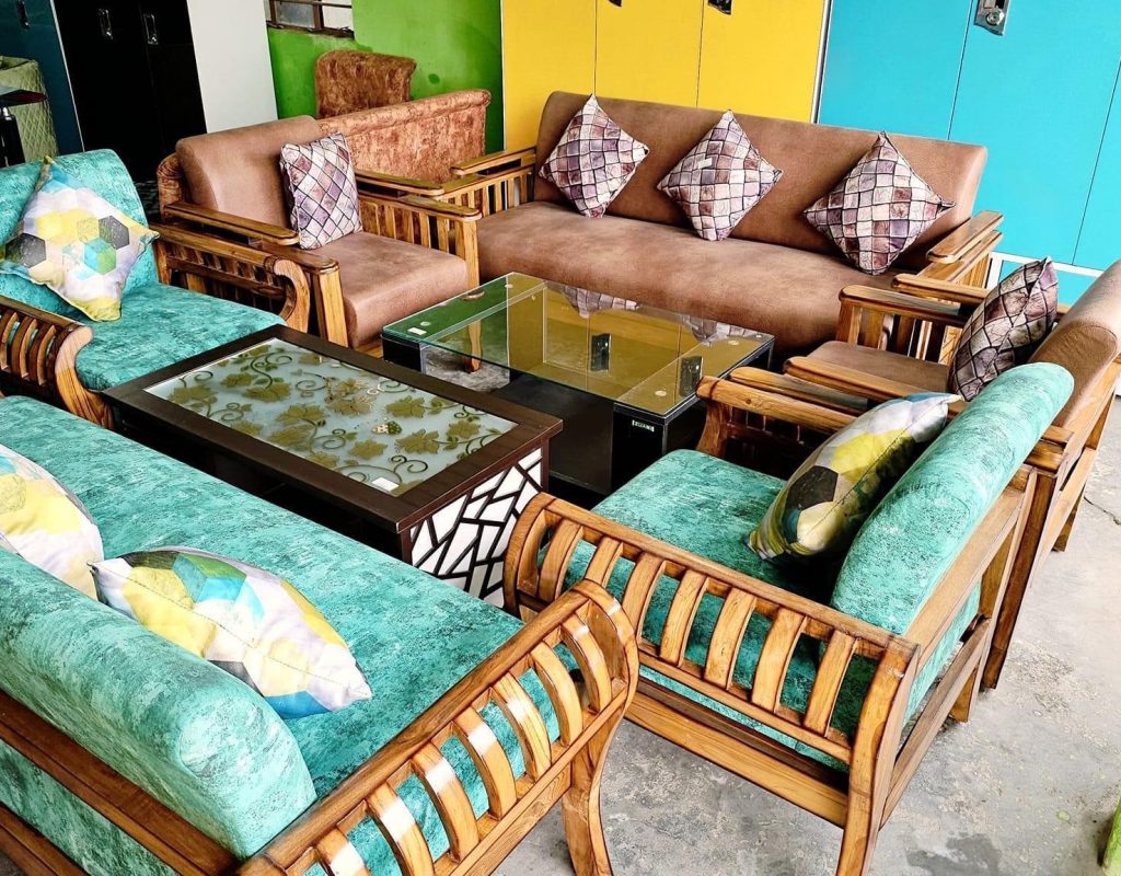 Wooden Sofa Sets