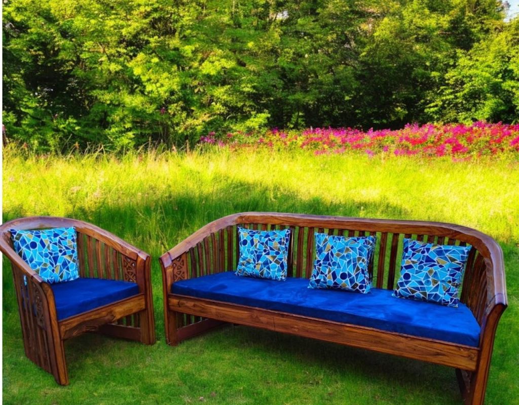 Wooden Outdoor Sofa Sets